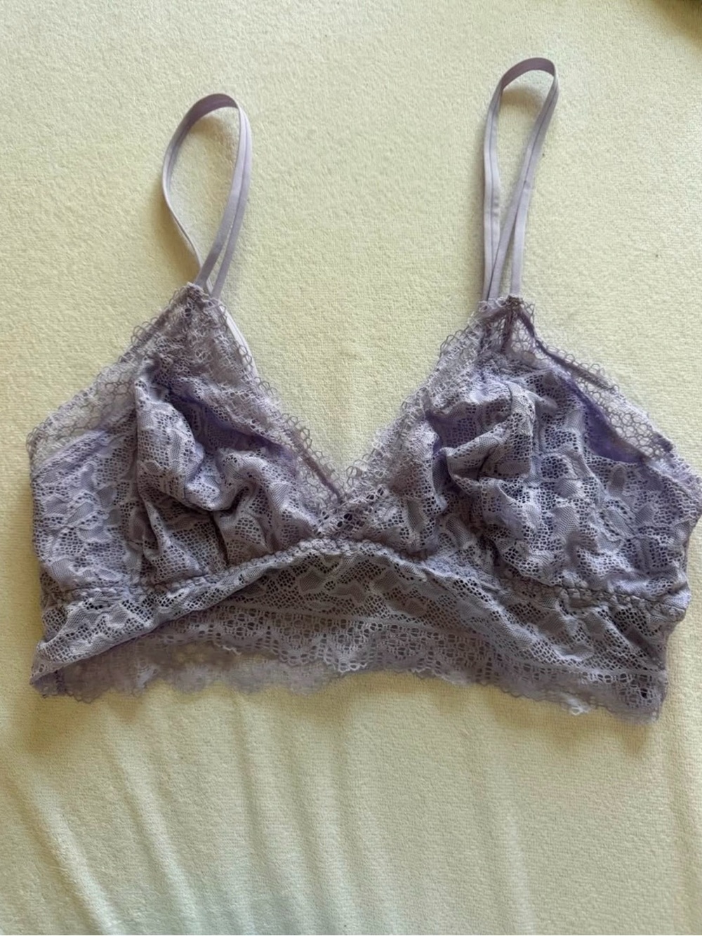 SOMA Lavender Lace Bralette - Women Intimates
